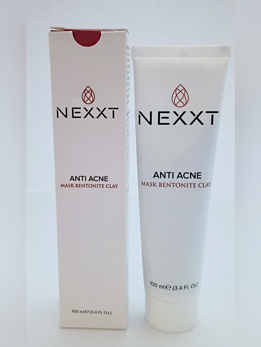 NEXXT Bentonite Clay Face Mask Anti Acne Oil Control 100ml NEW In Box